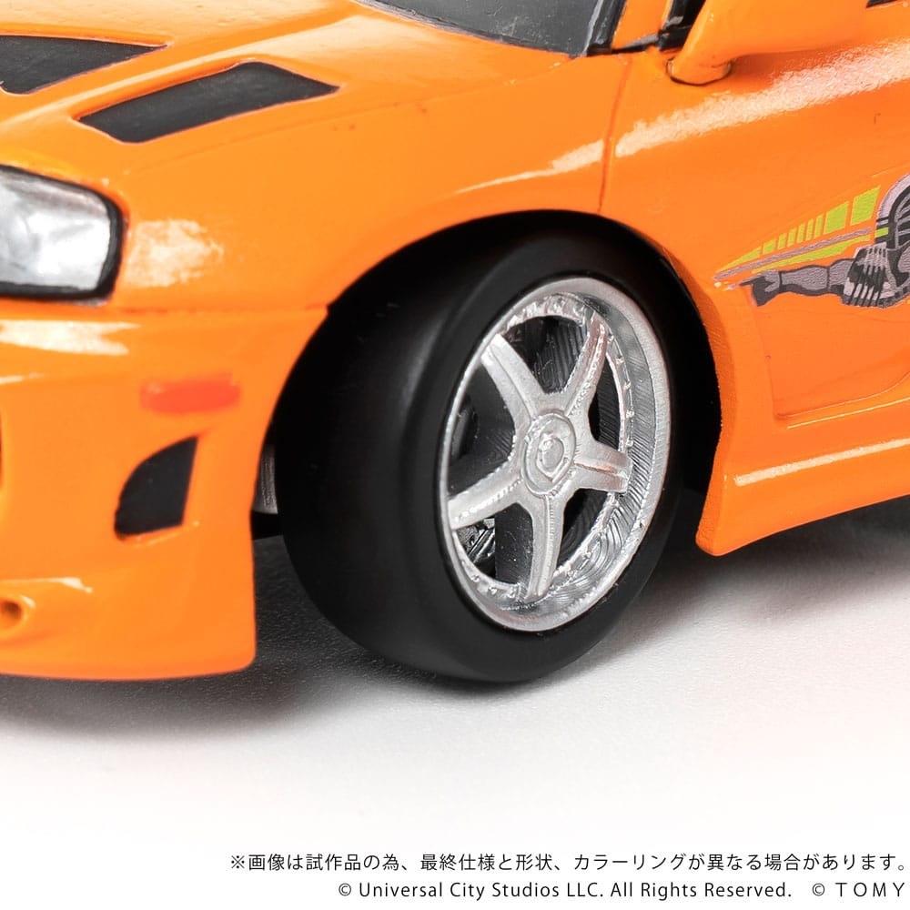 Fast & Furious vehículo con minifigura Q-Village Toyota Supra JZA80 9 cm - Z POP Toys