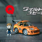 Fast & Furious vehículo con minifigura Q-Village Toyota Supra JZA80 9 cm - Z POP Toys