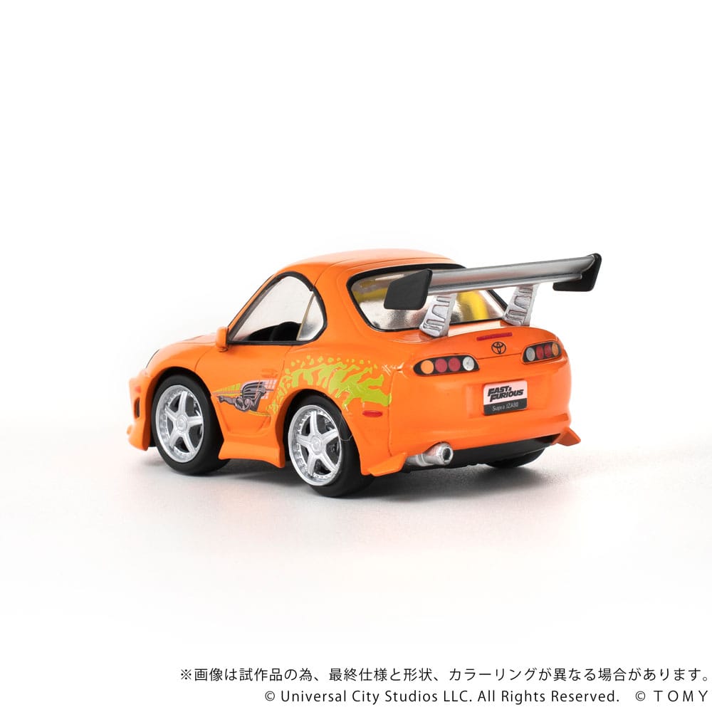 Fast & Furious vehículo con minifigura Q-Village Toyota Supra JZA80 9 cm - Z POP Toys