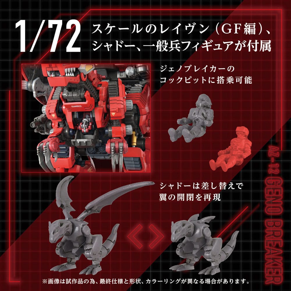 Zoids Maqueta Plastic Model Kit 1/72 AZ-12 Geno Breaker 32 cm - Z POP Toys
