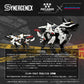 Patlabor Maqueta Plastic Model Kit Synergenex Hunter Wolf Second Model 28 cm - Z POP Toys