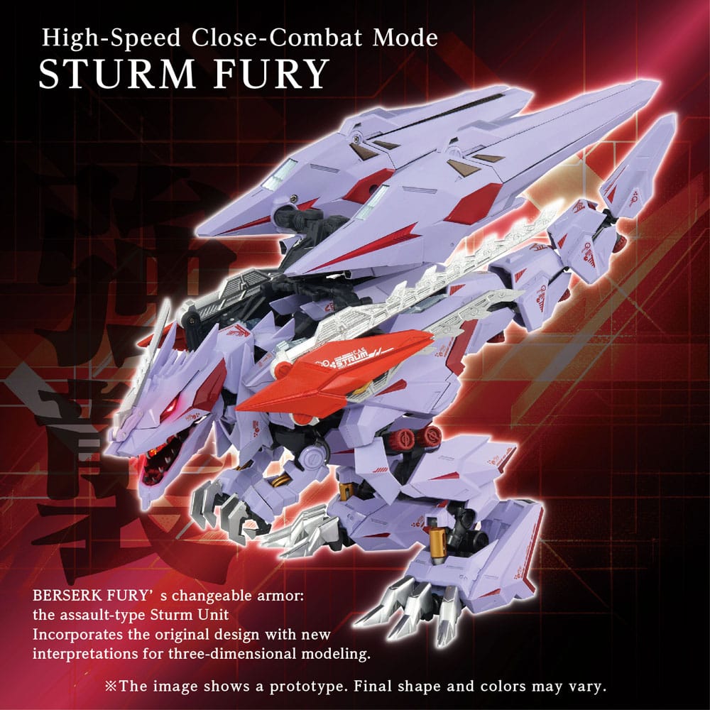 Zoids Accesorios AM-Z01CP Berserk Fury Sturm & Jagd Unit - Z POP Toys
