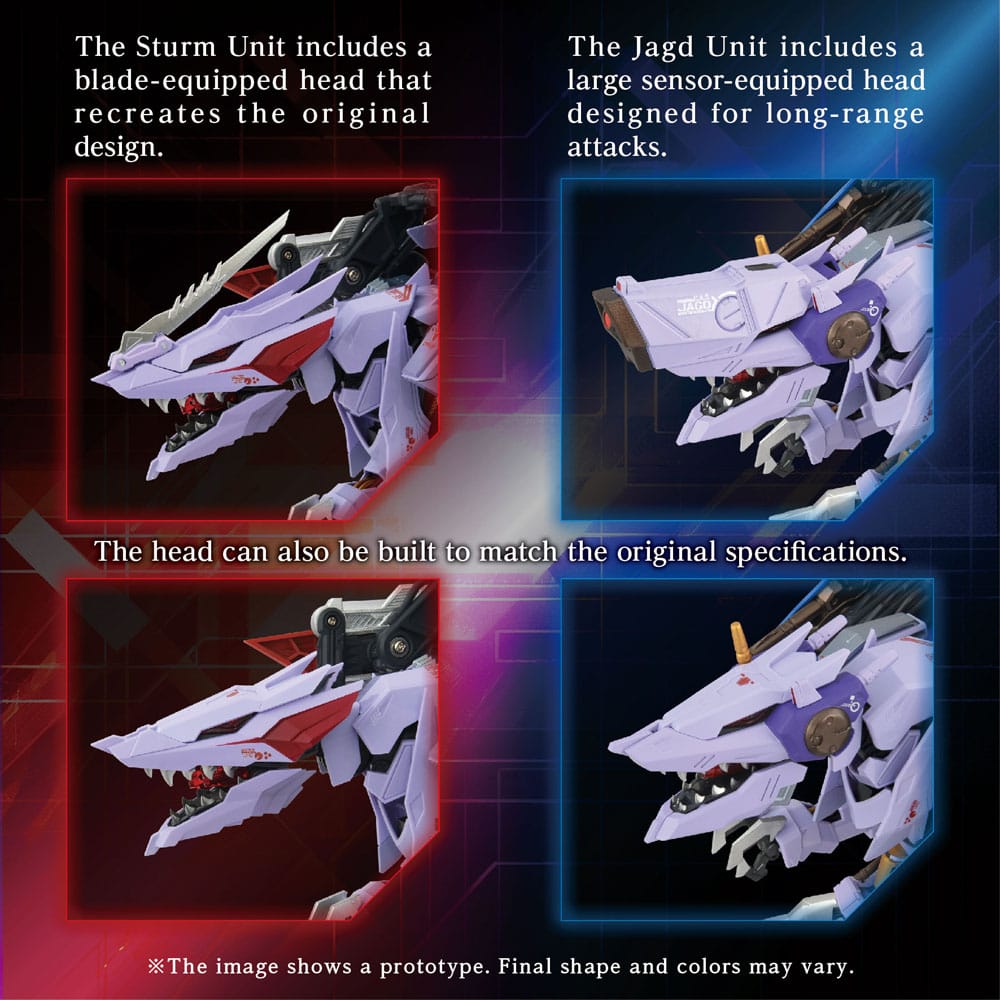 Zoids Accesorios AM-Z01CP Berserk Fury Sturm & Jagd Unit - Z POP Toys