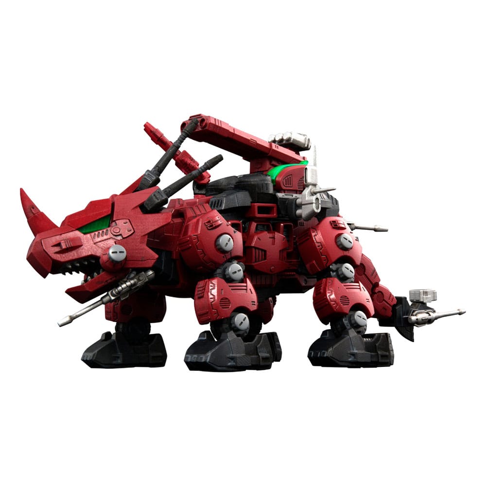 Zoids Maqueta Plastic Model Kit 1/100 RMZ-014 Red Horn Styracosaurus Type 22 cm - Z POP Toys
