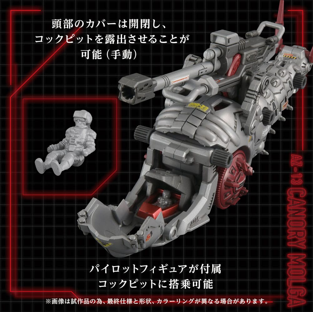 Zoids Maqueta Plastic Model Kit 1/72 AZ-13 Canory Molga 19 cm - Z POP Toys