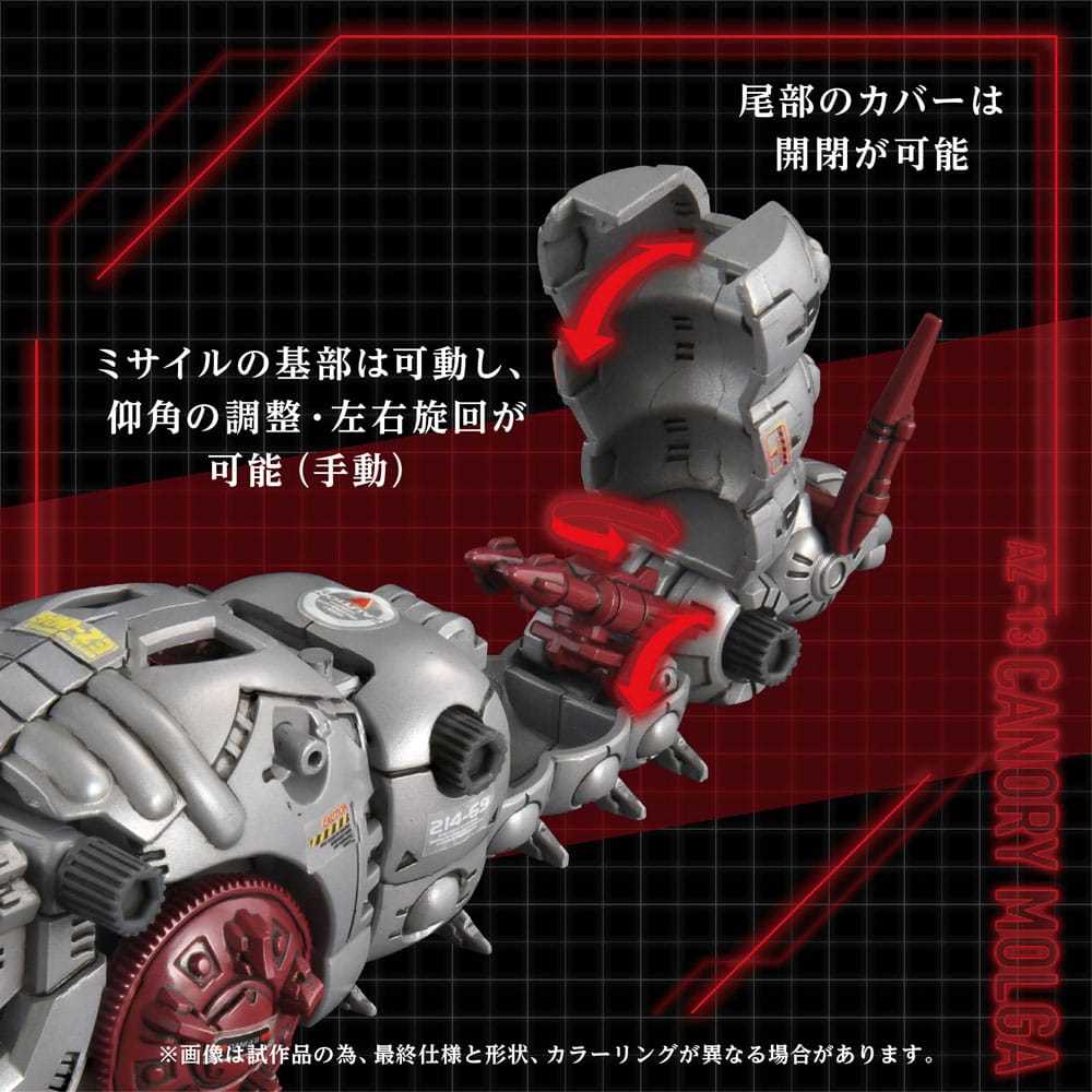 Zoids Maqueta Plastic Model Kit 1/72 AZ-13 Canory Molga 19 cm - Z POP Toys