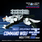 Zoids Maqueta Plastic Model Kit 1/100 RMZ-017 Command Wolf Urban Warfare Special