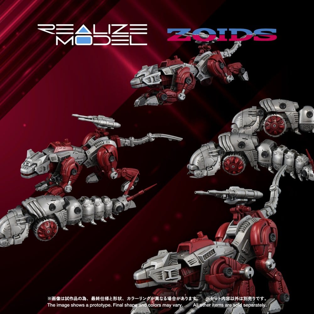 Zoids Maqueta Plastic Model Kit 1/100 RMZ-019 Hell Cat & Molga Zenebus Color Set 14 cm