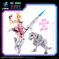 Zoids Maqueta Plastic Model Kit 1/10 MV-02 Fine & Zeke 18 cm