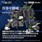Zoids Maqueta Plastic Model Kit 1/100 RMZ-027 Dibison Thoma Special 22 cm