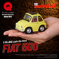 Lupin the Third: The Castle of Cagliostro Figura PVC Q Village QV-08 Fiat 500 8 cm