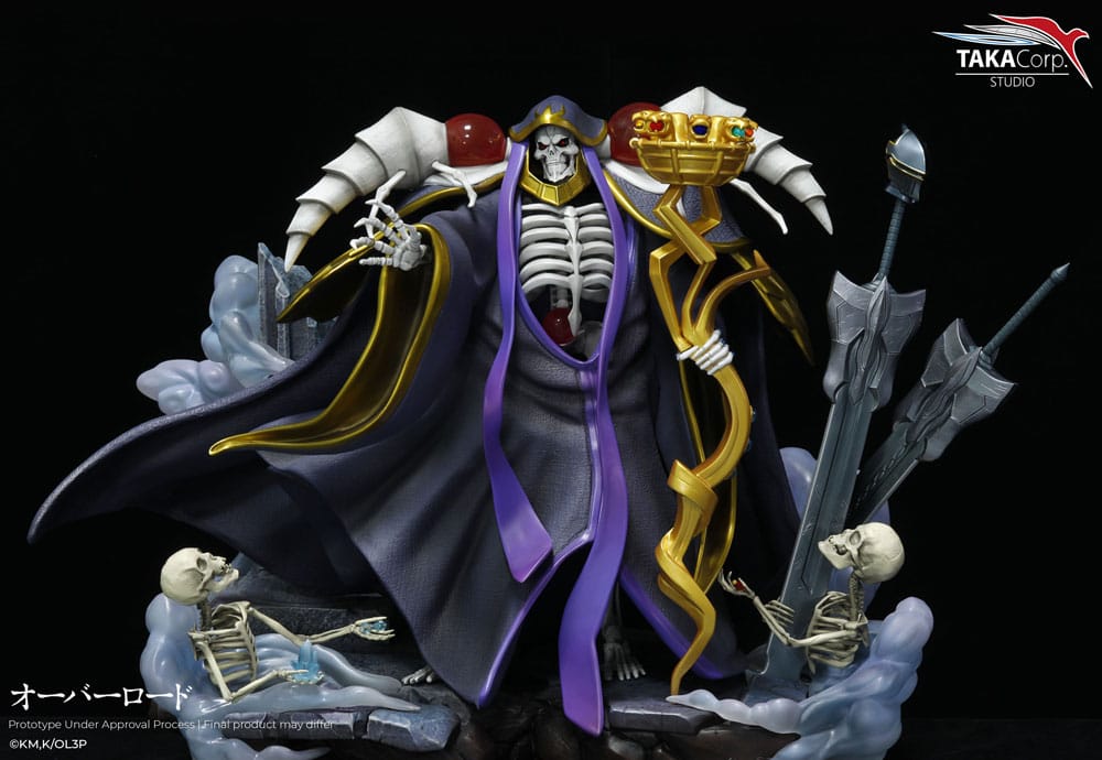 Overlord Estatua Ainz Ooal Gown 40 cm - Z POP Toys