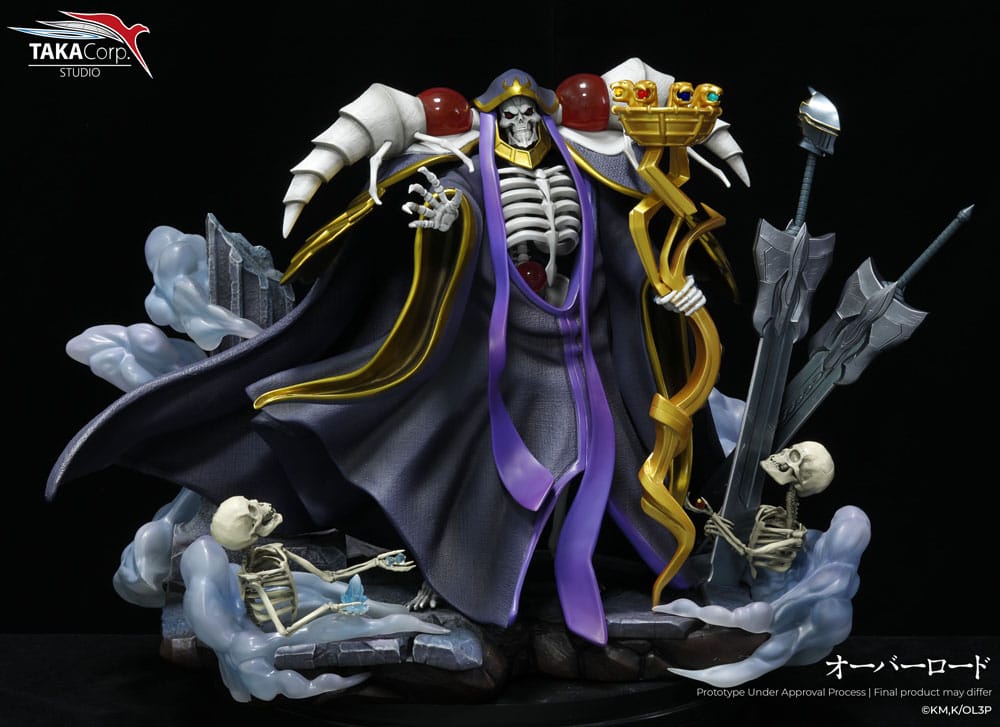 Overlord Estatua Ainz Ooal Gown 40 cm - Z POP Toys