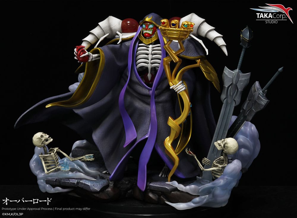 Overlord Estatua Ainz Ooal Gown 40 cm - Z POP Toys