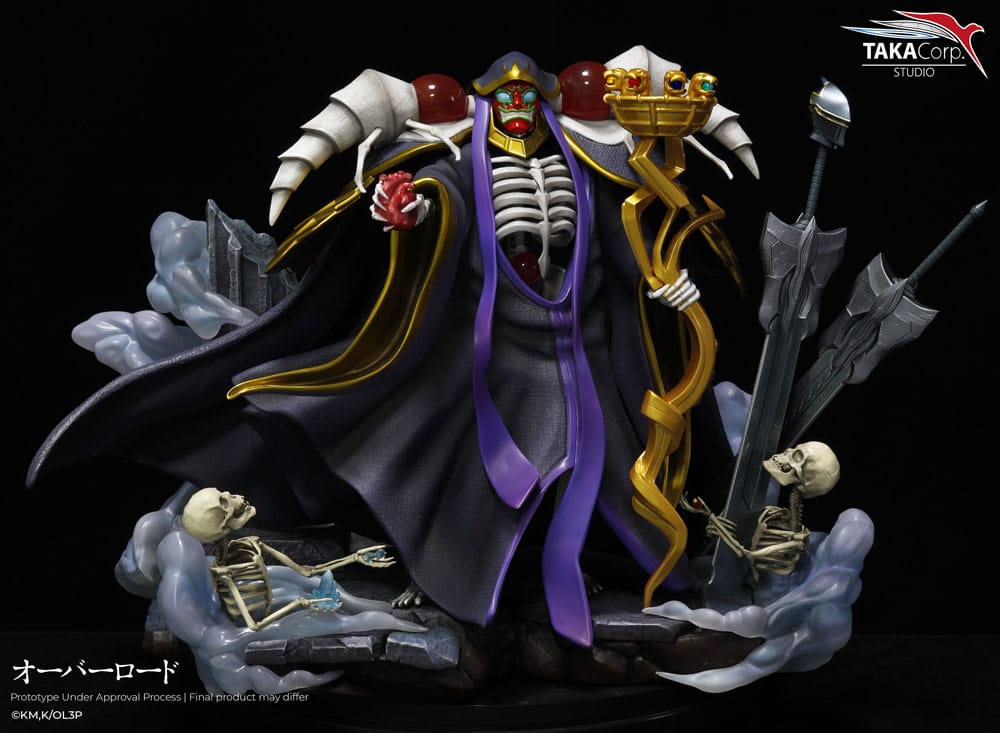 Overlord Estatua Ainz Ooal Gown 40 cm - Z POP Toys