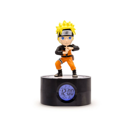 Naruto Shippuden despertador con luz Naruto 18 cm