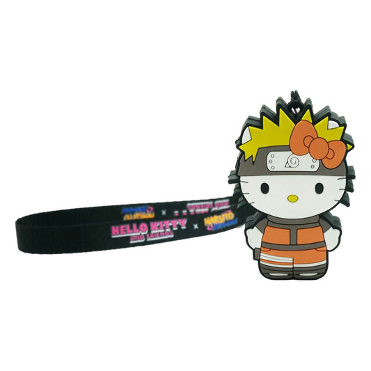 Naruto Shipudden x Hello Kitty Llavero PVC Hello Kitty Naruto