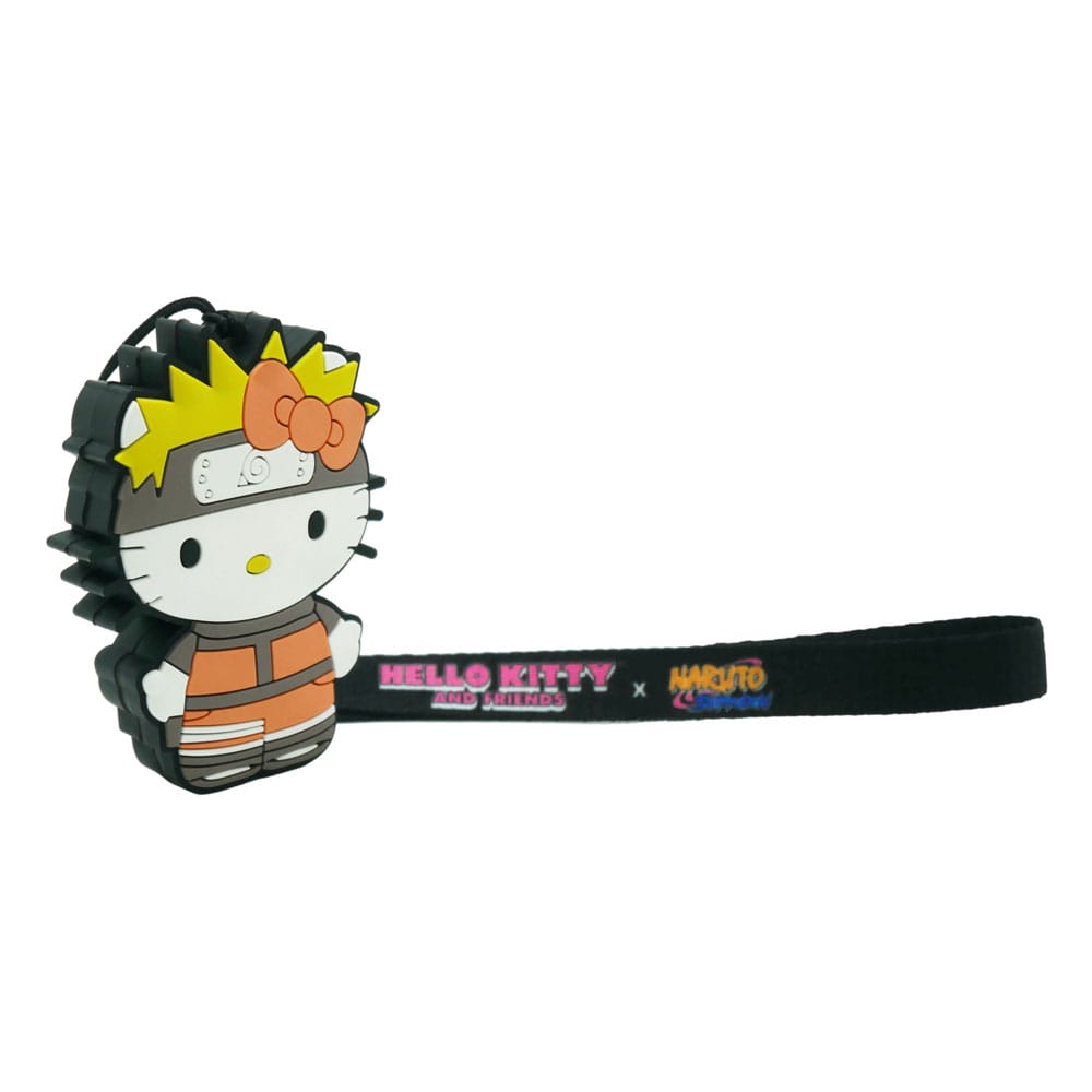 Naruto Shipudden x Hello Kitty Llavero PVC Hello Kitty Naruto