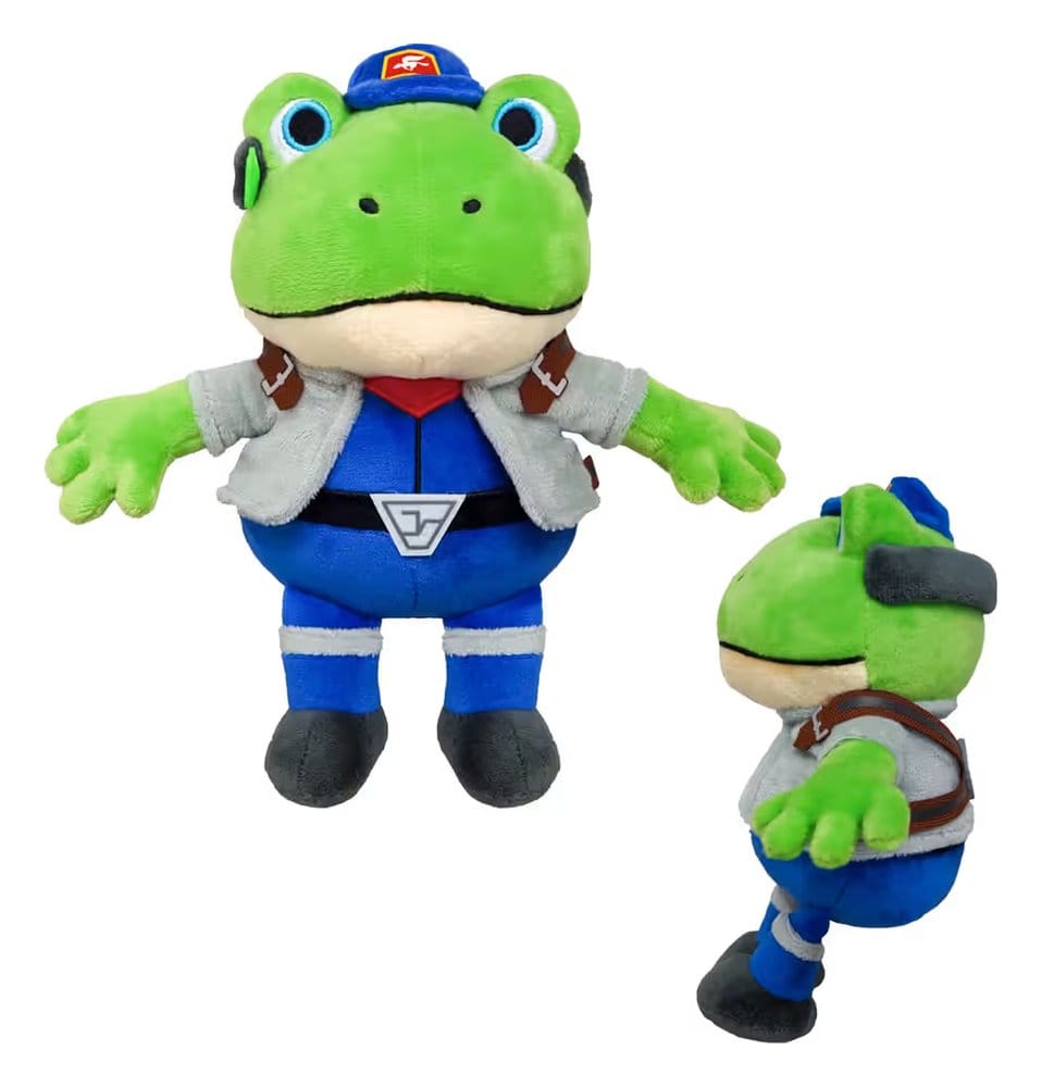 Star Fox Peluche Slippy Toad 20 cm