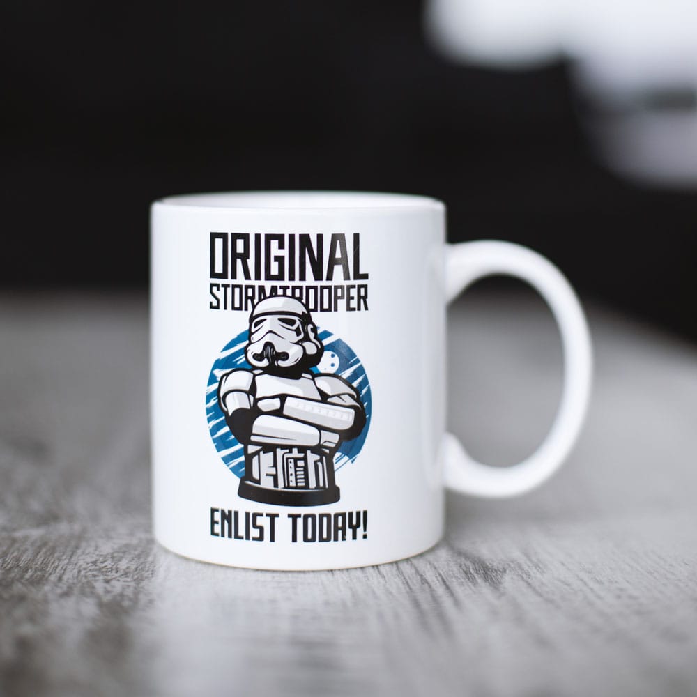 Original Stormtrooper Taza Enlist Today White