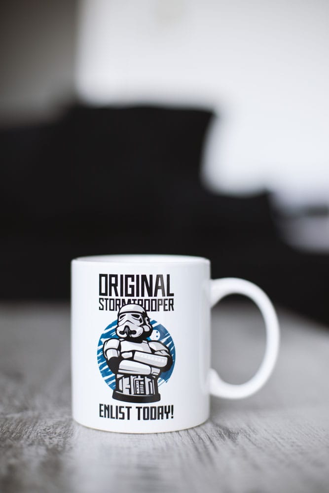 Original Stormtrooper Taza Enlist Today White