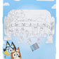 Bluey Set Mundo de colorear y jugar