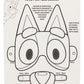 Bluey Set de actividades y diversión