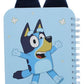 Bluey Libreta de Peluche Azul