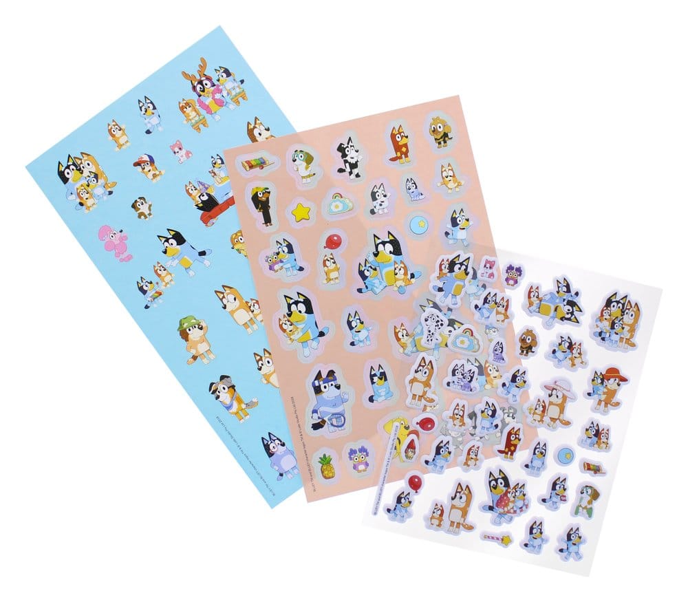 Bluey Set de Pegatinas