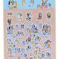 Bluey Set de Pegatinas