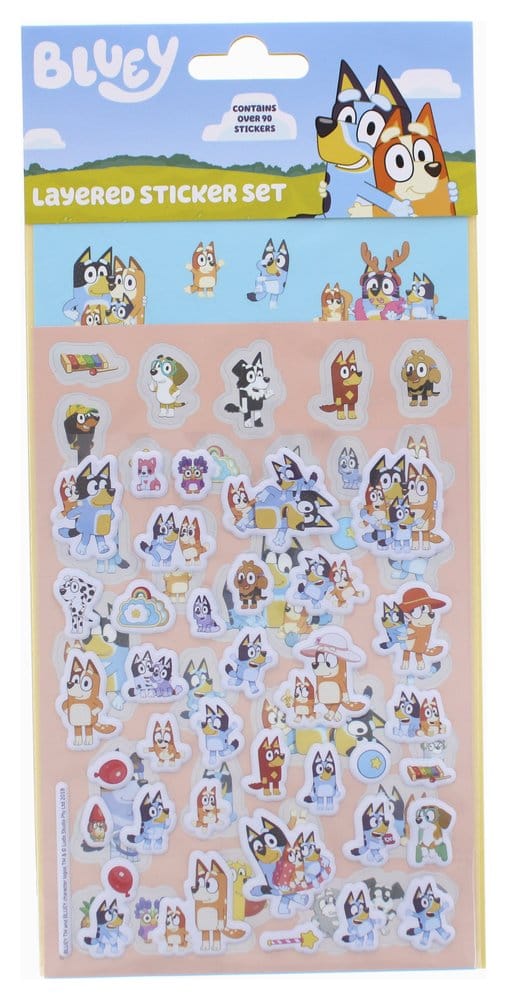 Bluey Set de Pegatinas