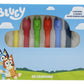 Bluey Ceras de Colores Pack de 6