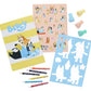 Bluey Set de colorear creativo de 14 piezas