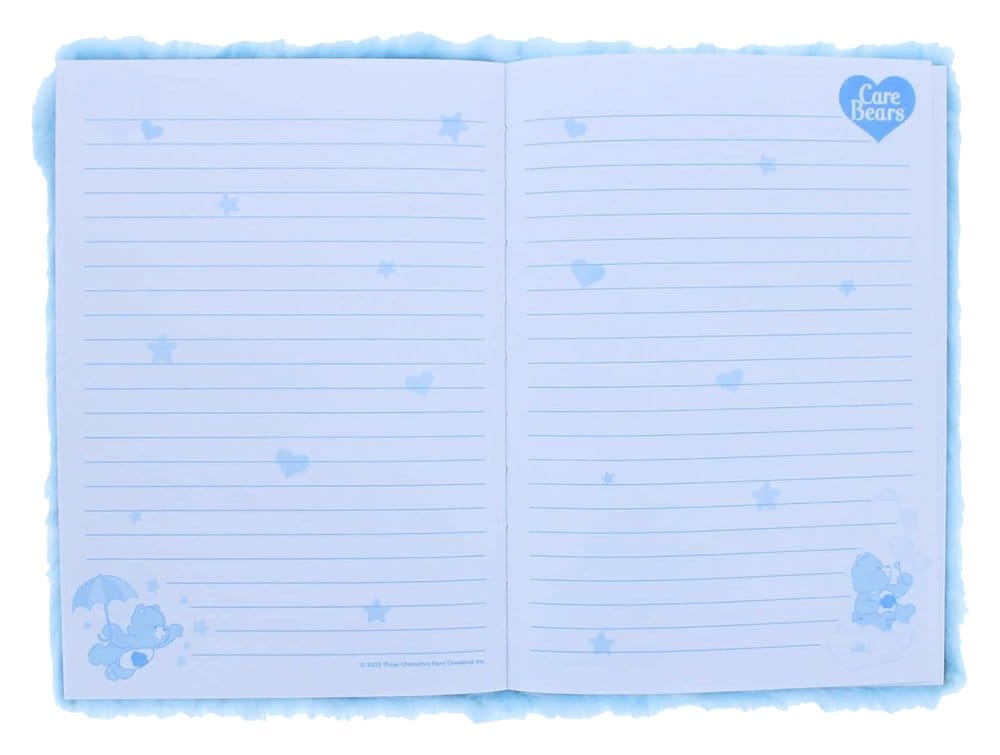 Osos Amorosos Libreta de Peluche Azul