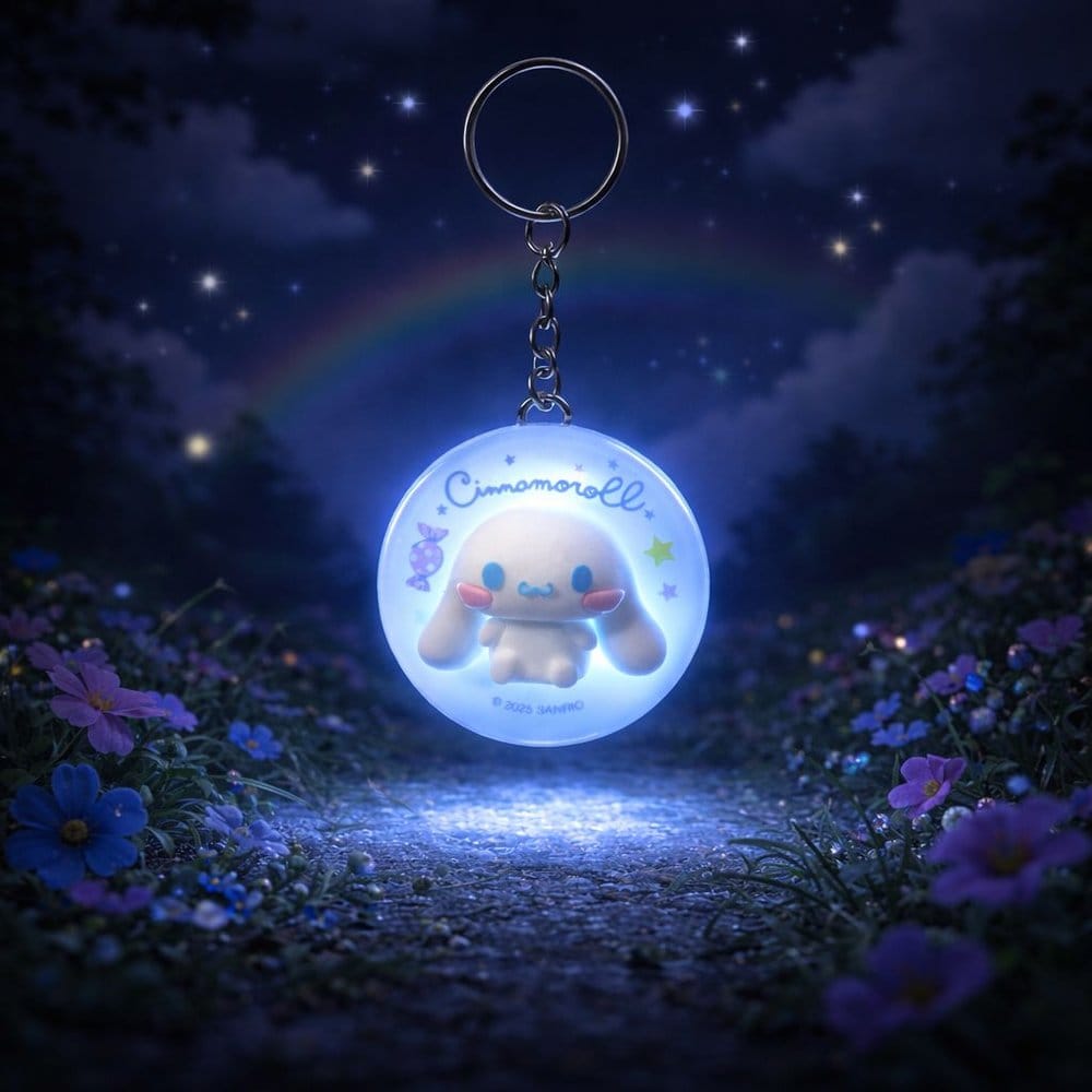 Sanrio Llavero con Luz Cinnamoroll