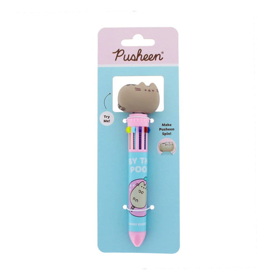 Pusheen Bolígrafo Multicolor Spinny By The Pool Azul