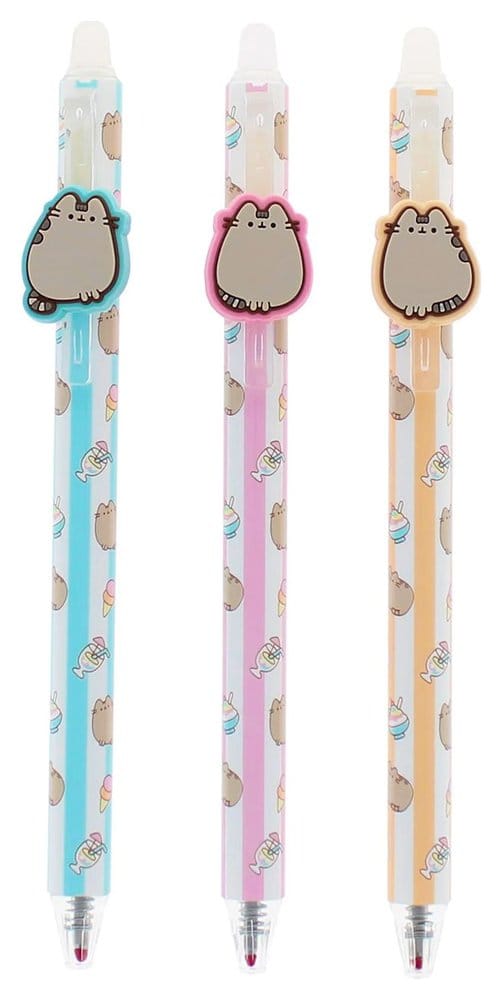 Pusheen Bolígrafos de gel borrable