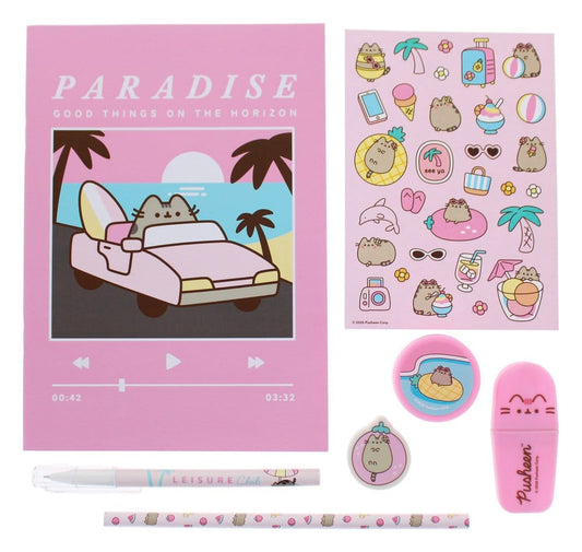 Pusheen Juego Para Escribir de 7 Piezas