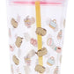 Pusheen Vaso con Paja 700 ml