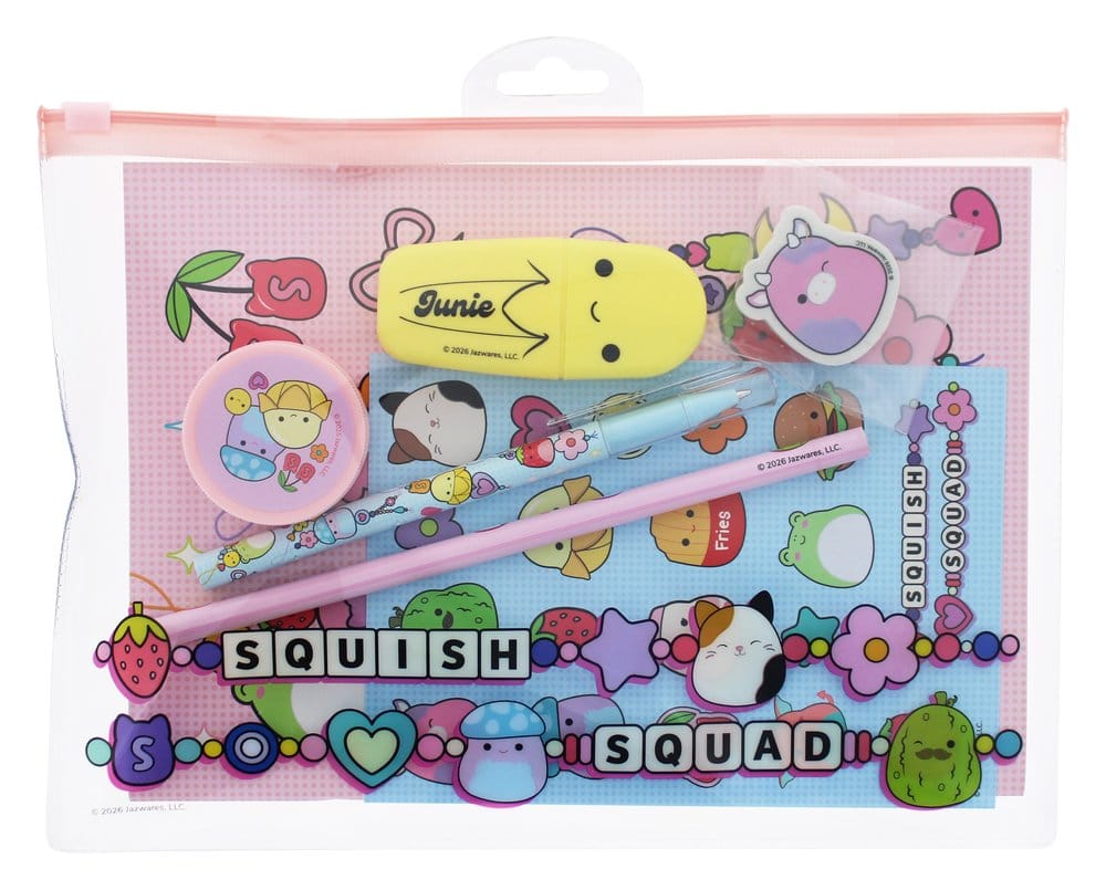 Squishmallows Juego Para Escribir Squish Squad 7 piezas