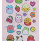 Squishmallows Set de pegatinas Super Puffy