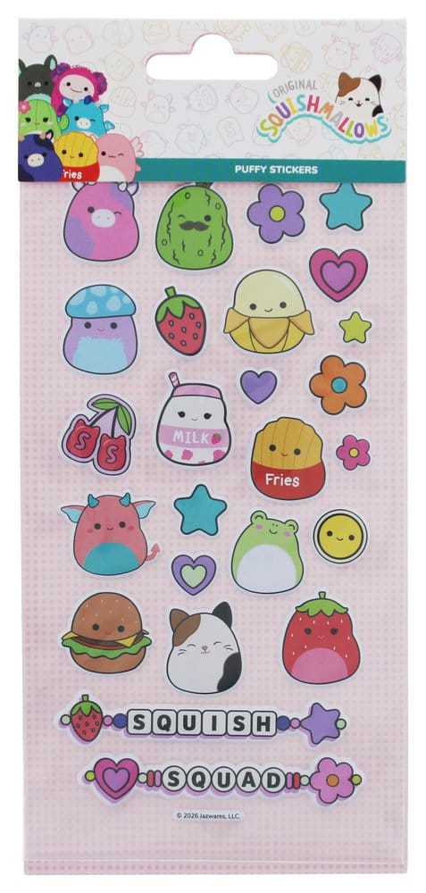 Squishmallows Set de pegatinas Super Puffy