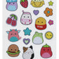 Squishmallows Set de pegatinas Super Puffy