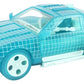M.A.S.K. Vehículo Thunderhawk Hologram Variant (Glow in the Dark)