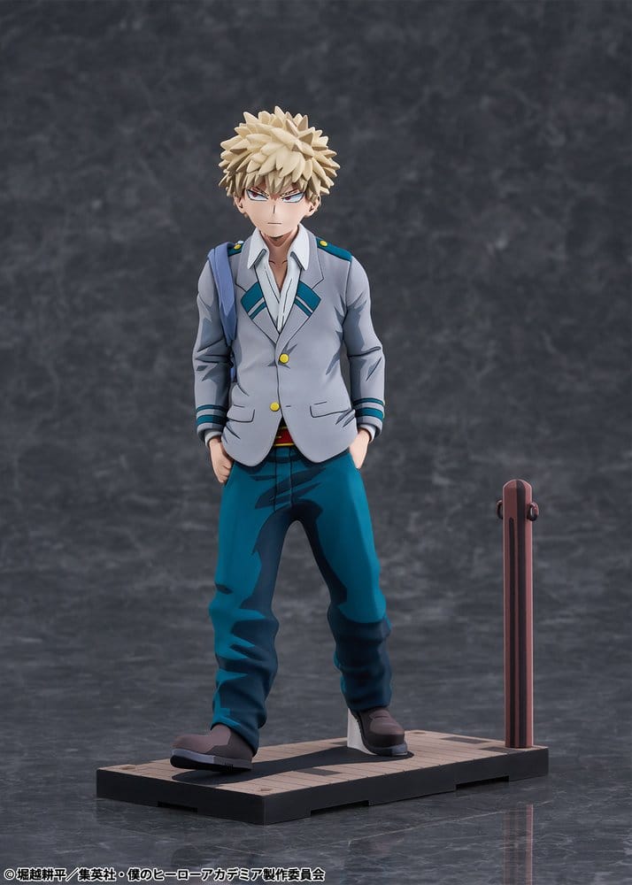 My Hero Academia Figura PVC 1/8 Katsuki Bakugo U.A. High School Uniform 2Dimensioning version 23 cm