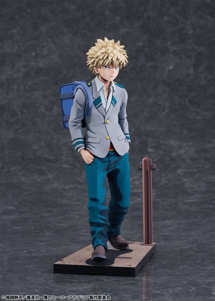 My Hero Academia Figura PVC 1/8 Katsuki Bakugo U.A. High School Uniform 2Dimensioning version 23 cm
