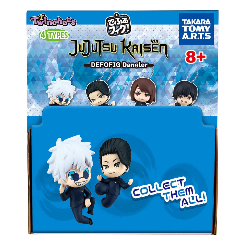 Jujutsu Kaisen Minifiguras Twinchees Defofig! Danglers 5 cm Expositor (24)