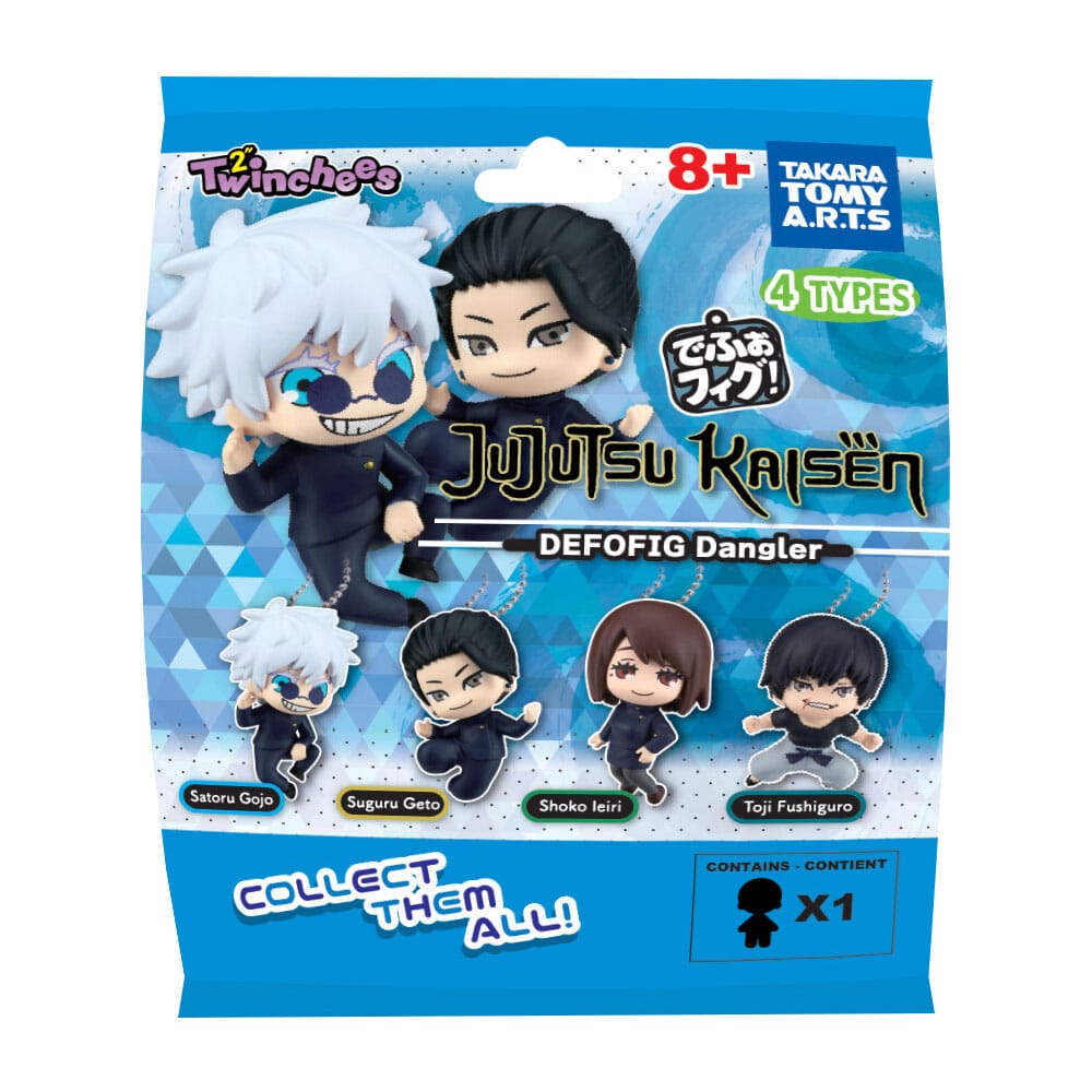 Jujutsu Kaisen Minifiguras Twinchees Defofig! Danglers 5 cm Expositor (24)