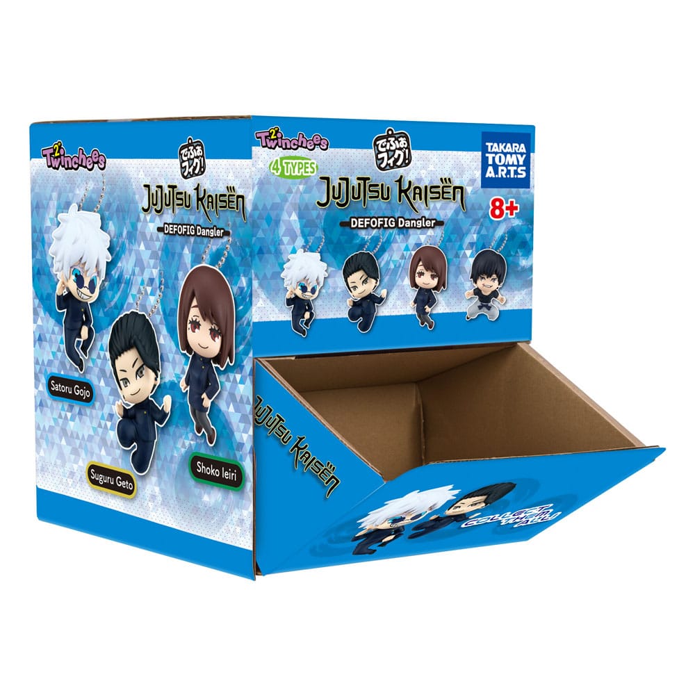 Jujutsu Kaisen Minifiguras Twinchees Defofig! Danglers 5 cm Expositor (24)