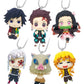 Demon Slayer: Kimetsu no Yaiba Llaveros Swing Danglers 3 cm Mystery Capsule Expositor (12)